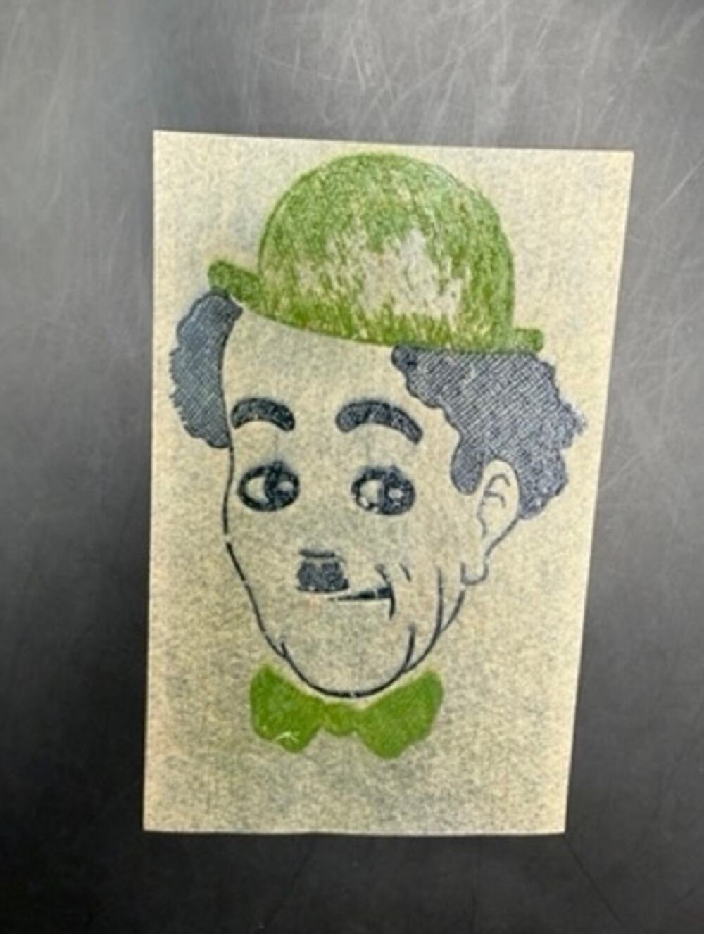 SUPER RARE 1934 Charlie Chaplin Transfer Comic Bubble Gum, Little Tramp, The Kid